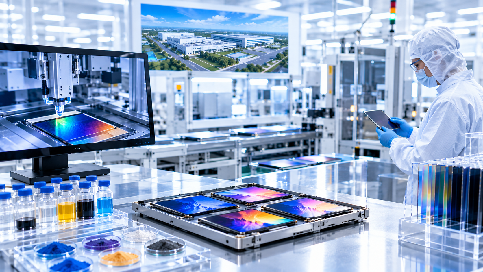 HKC Display Manufacturing OLED Material: Complete Overview