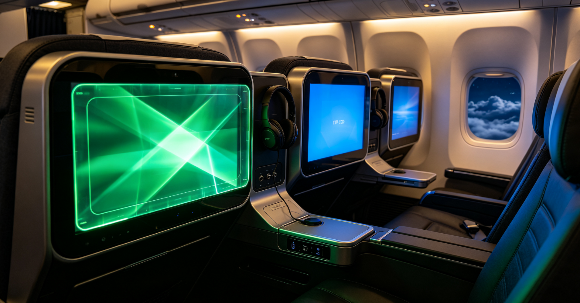 OLED vs LCD in Aircraft In-Flight Entertainment: What Avionics Buyers Need to Know