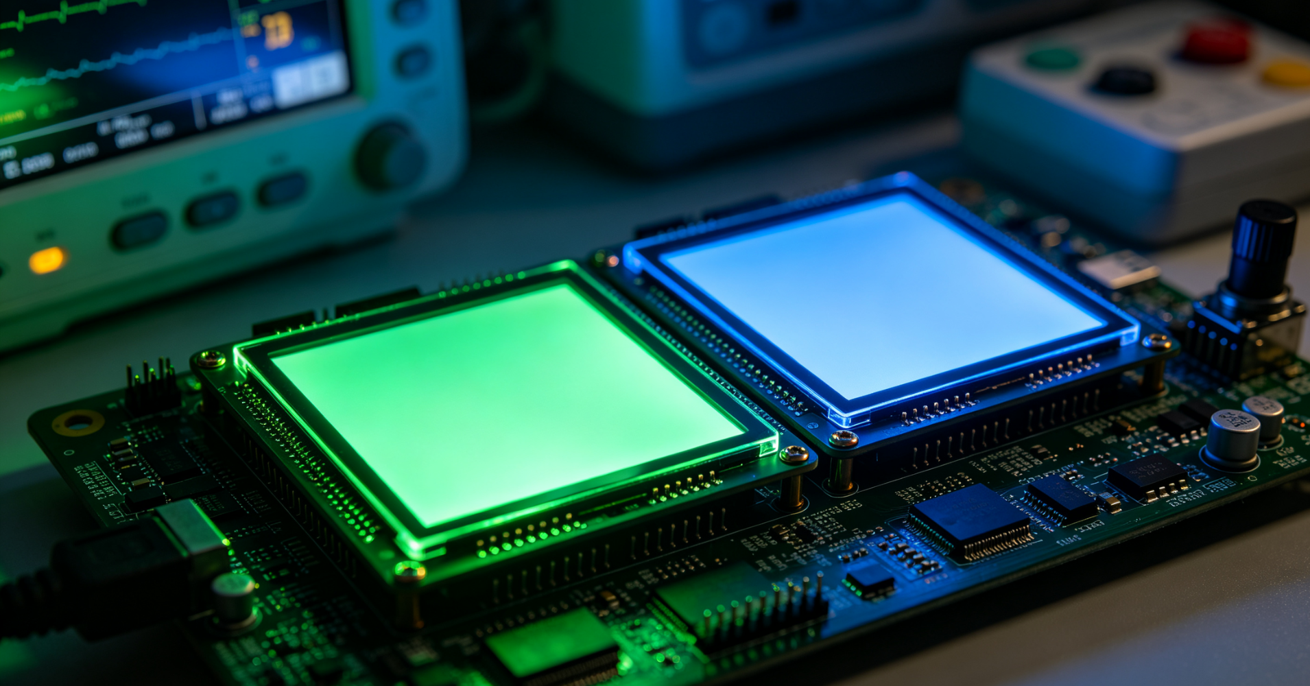 OLED vs LCD: Choosing the Right Display Module for Industrial and Embedded Applications