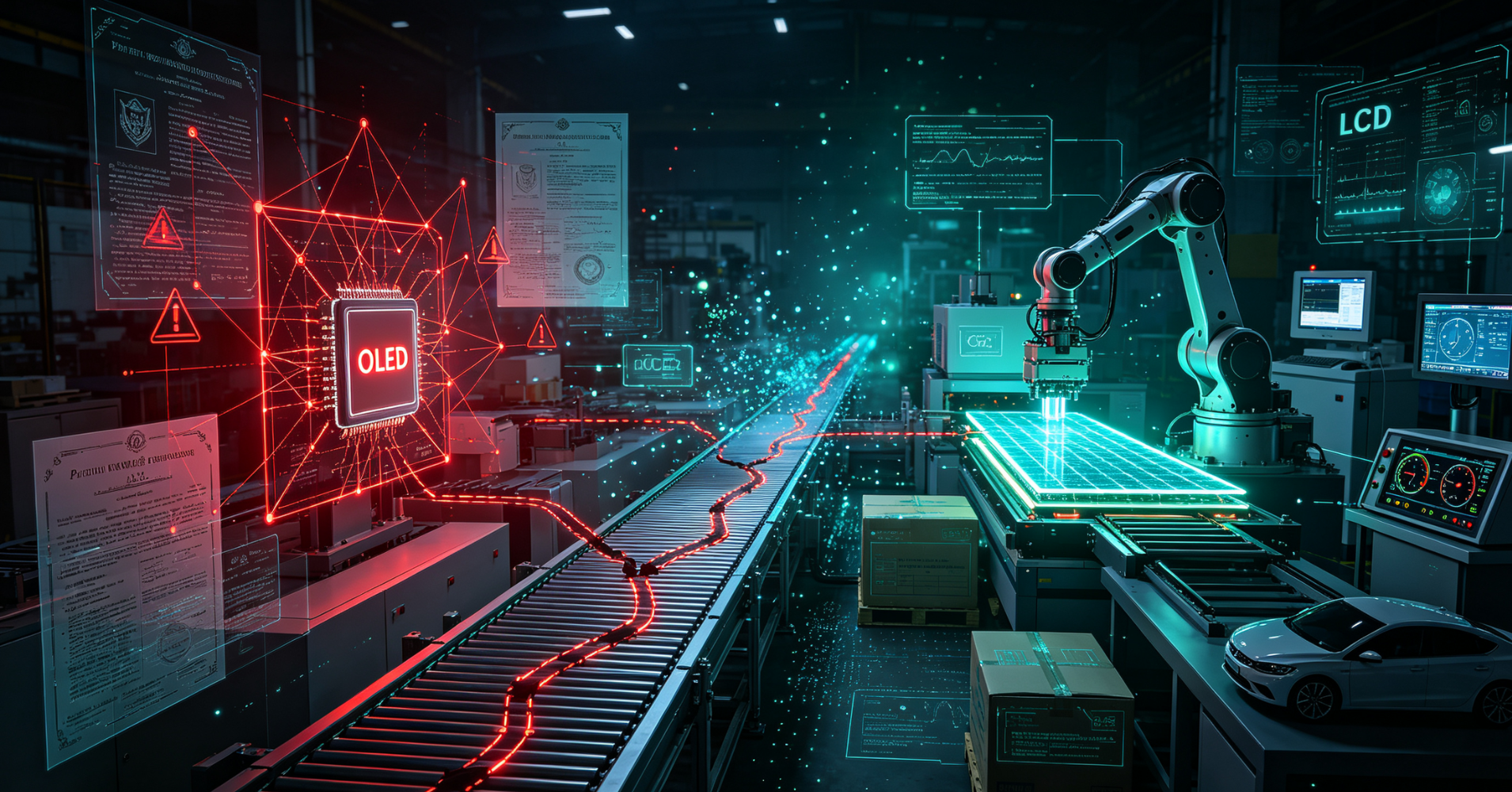 OLED Material Supply Concentration: Why Stable LCD Supply Chains Still Matter for Industrial Applications