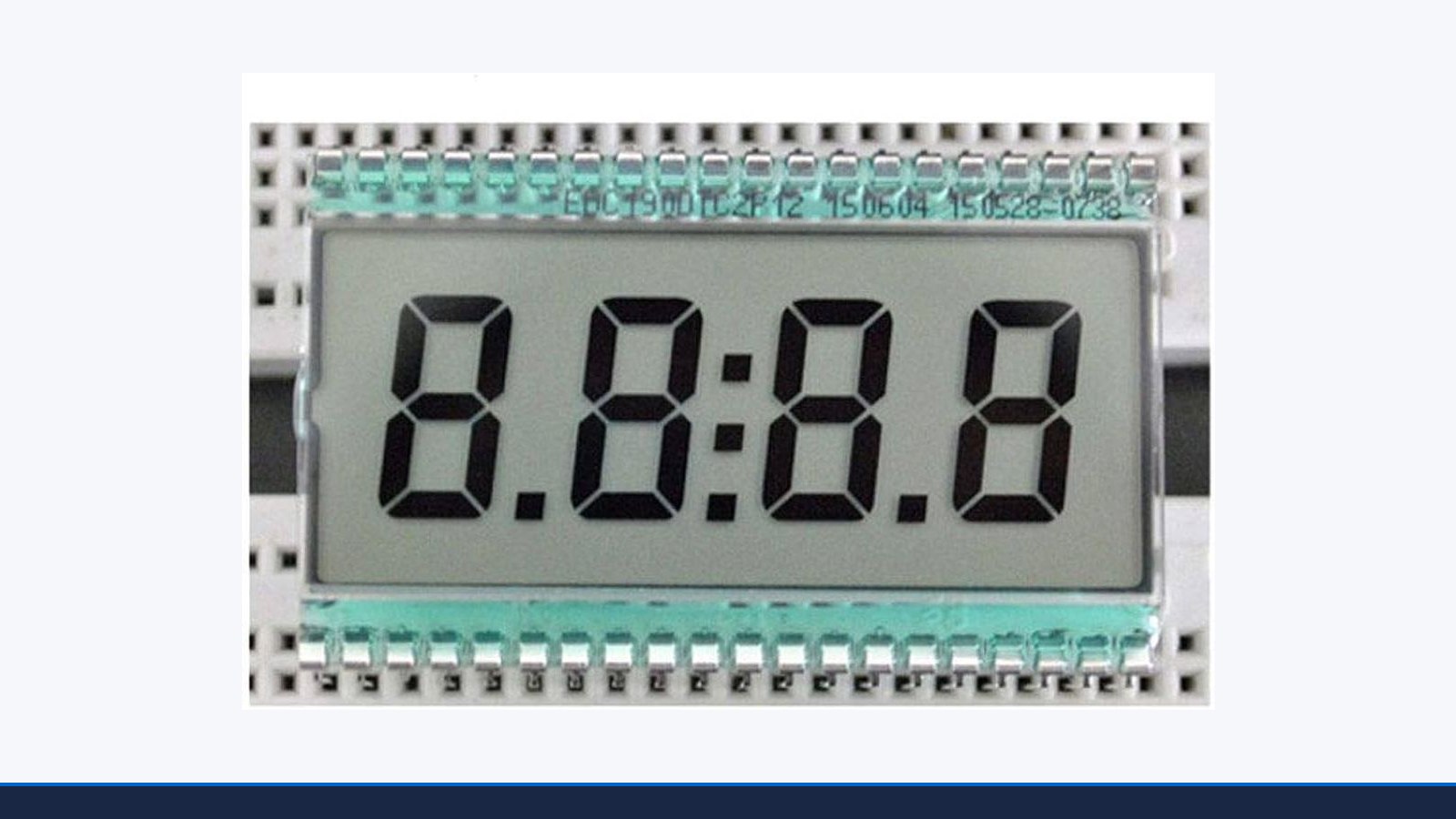 Segment LCD Displays for Meters and Appliances: Custom Glass and Drive Modes